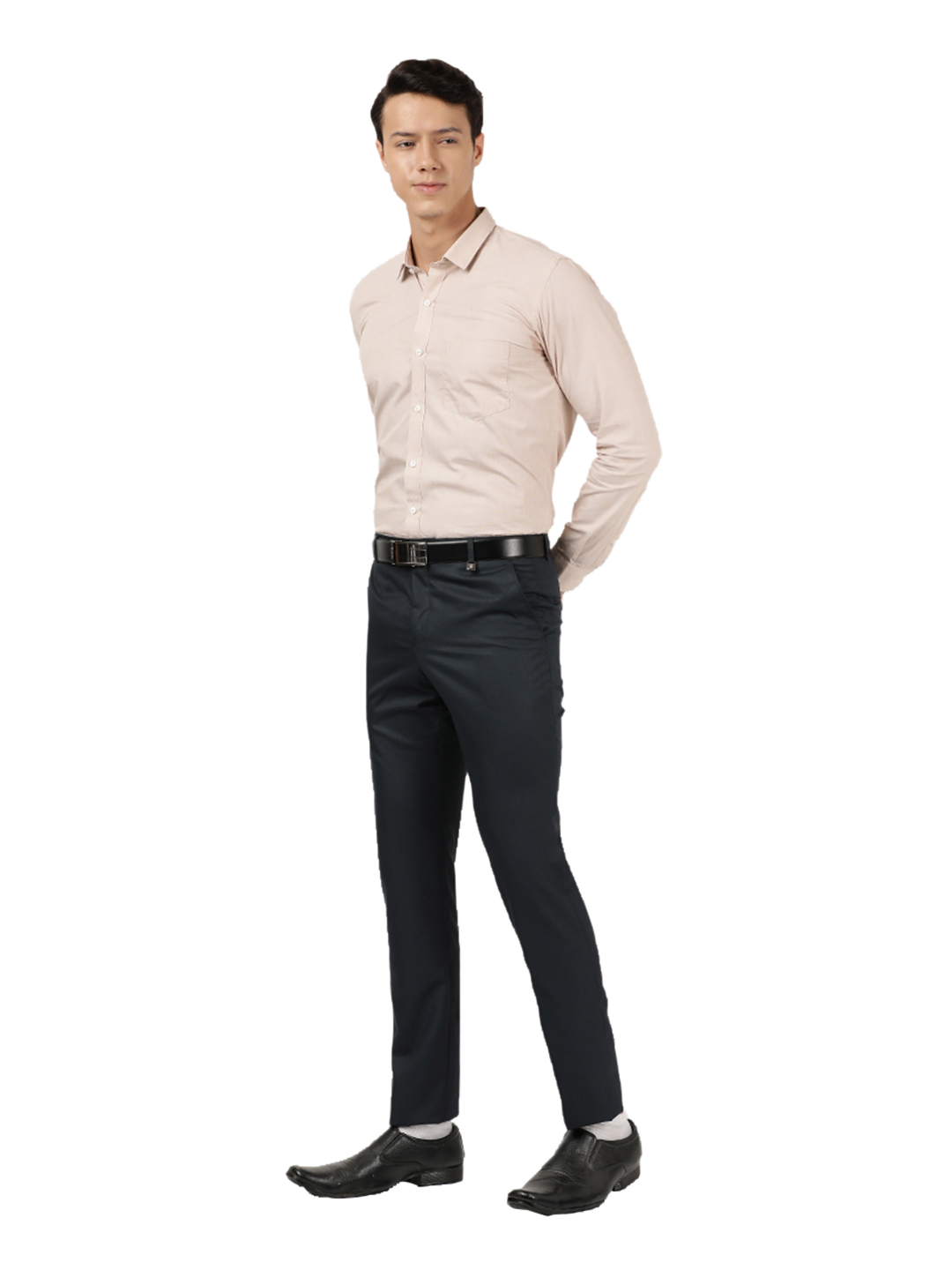 Buy Otto Gold Plain Formal Shirt Relax Fit Camry_5 Size 42 Online at Best  Prices in India - JioMart.